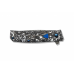 Canivete Benchmade Oeser Tengu Flipper 601-211 Aço Damasco
